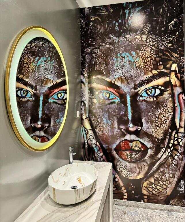 Interior detail at Wave Montenegro